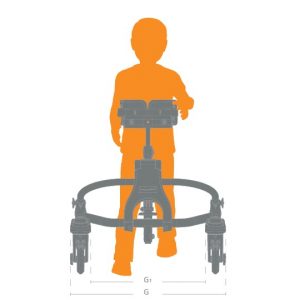 mustang engelli çocuk yürüteci ölçü ön